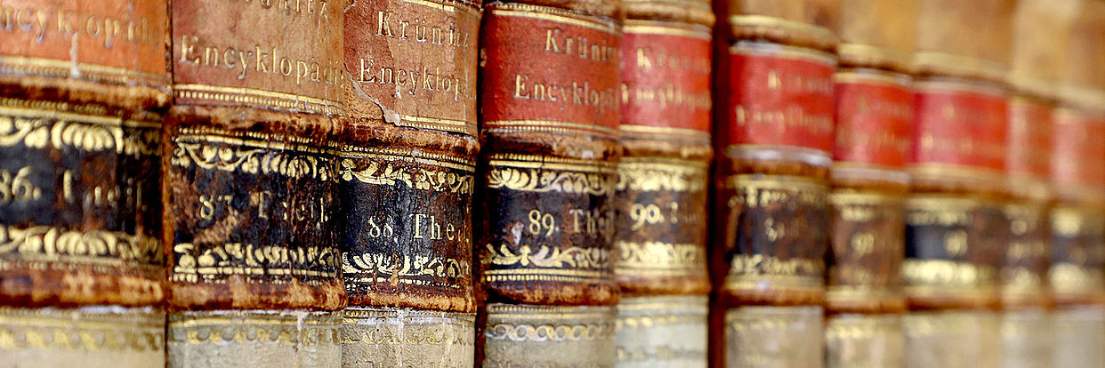 Historical books in the University Library 